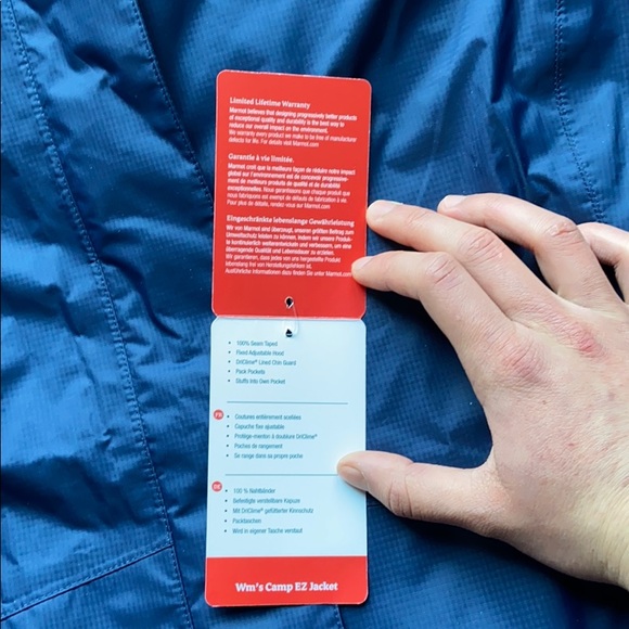 women's marmot camp ez jacket - Picture 6 of 8